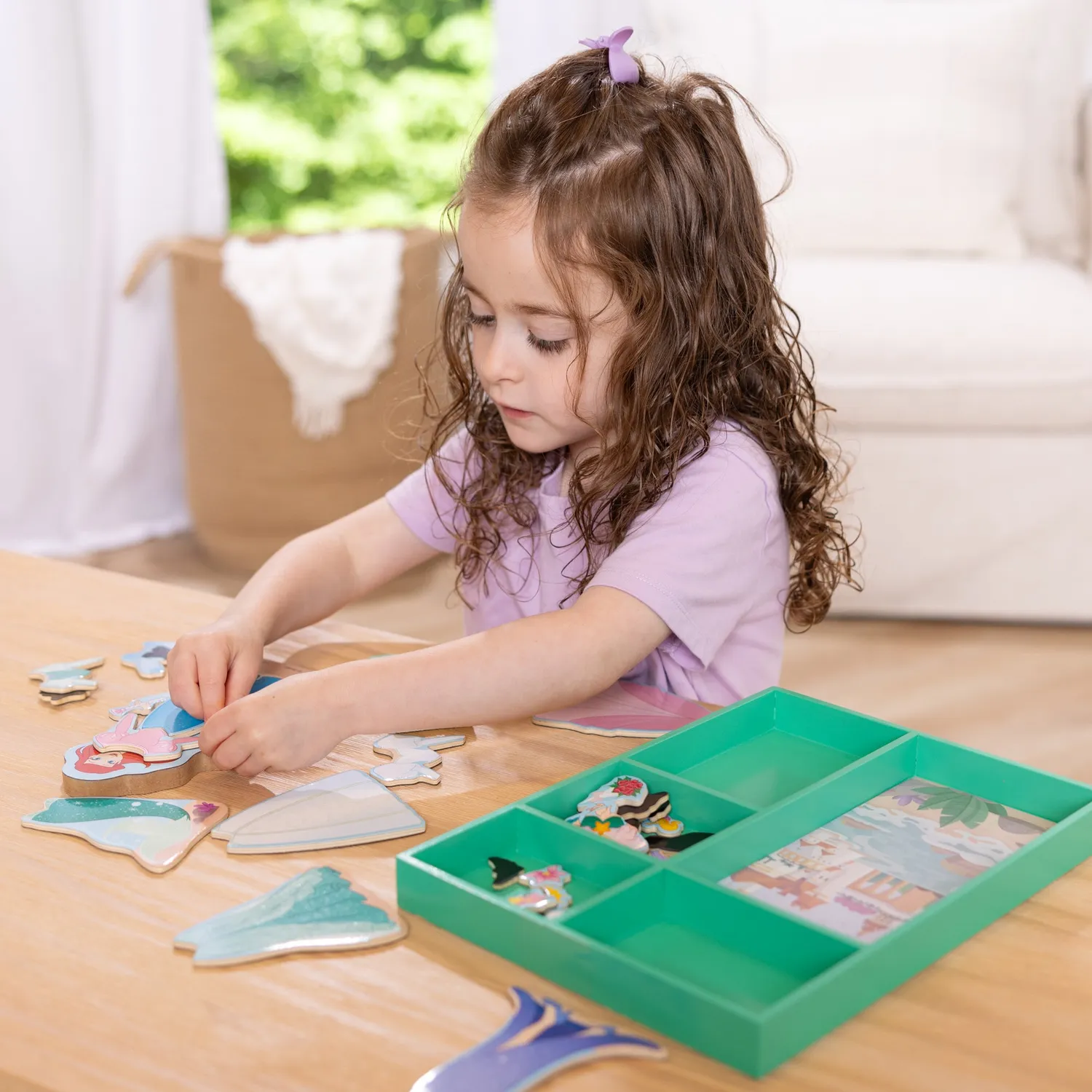Melissa & Doug Disney Ariel Magnet Anziehspiel 30 Teile