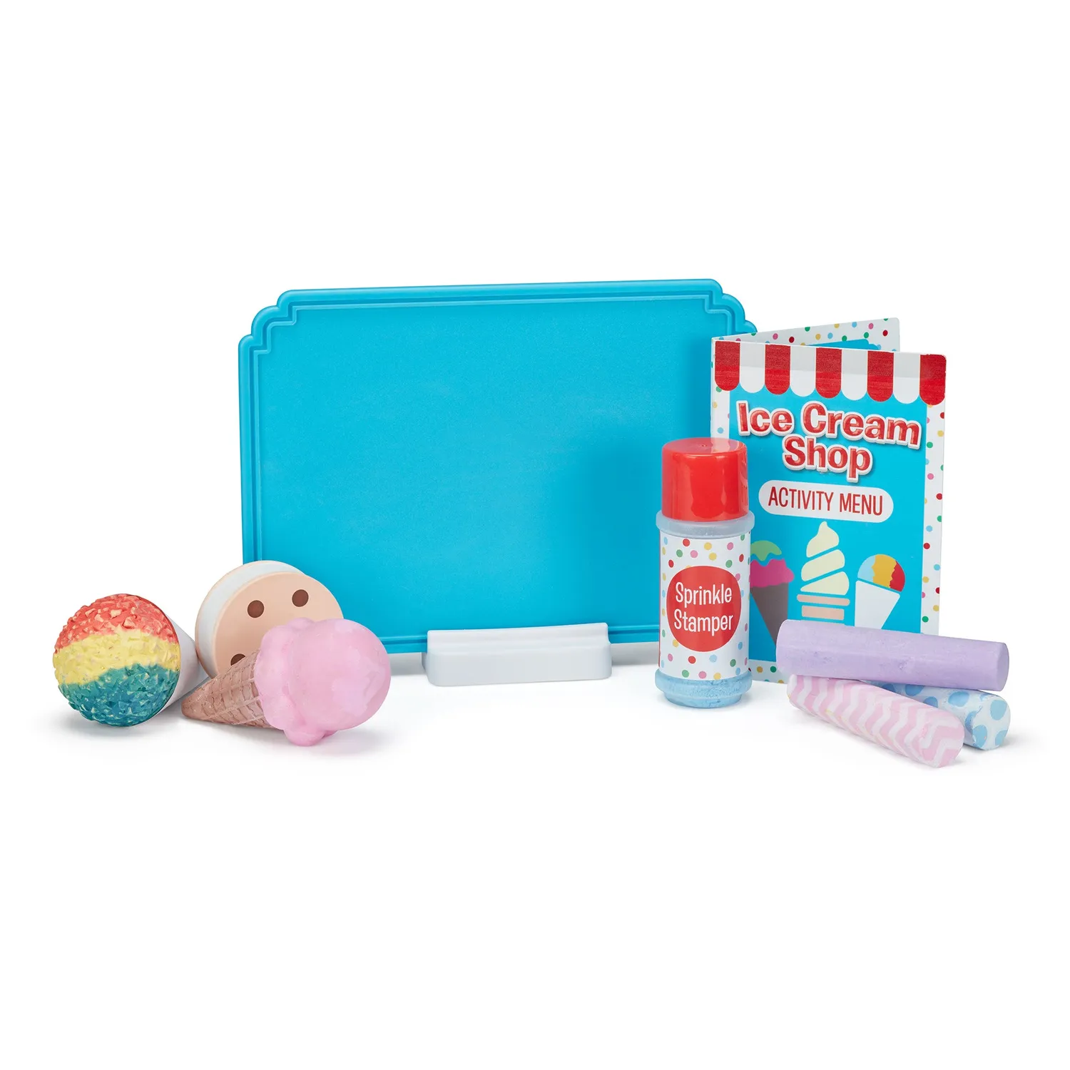 Melissa & Doug Eis Kreide Set 33 Teile für Straße