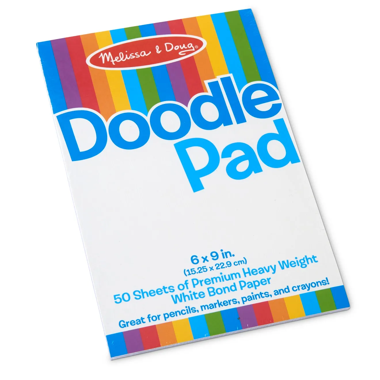 Melissa & Doug Doodle Malblock Zeichenpapier 15x23 cm