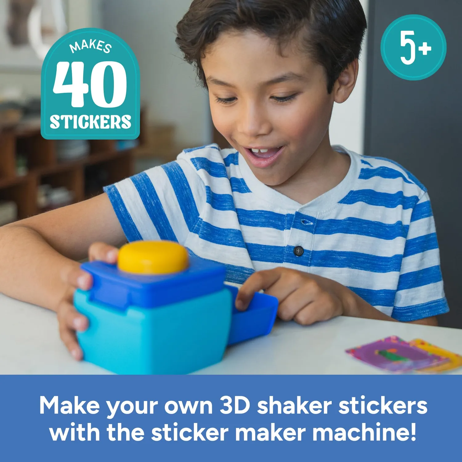 Learning Resources 3D Sticker Maker Bastelset ab 4 Jahren
