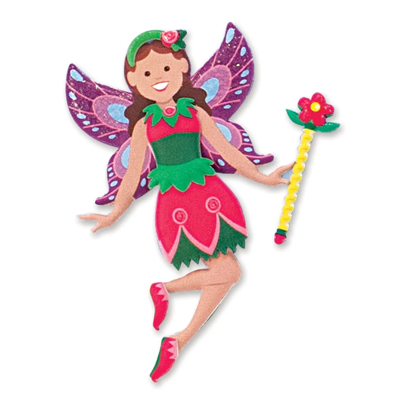 Melissa & Doug Puffy Stickers Play Set Fairy Sticker-Set Fee 75-teilig