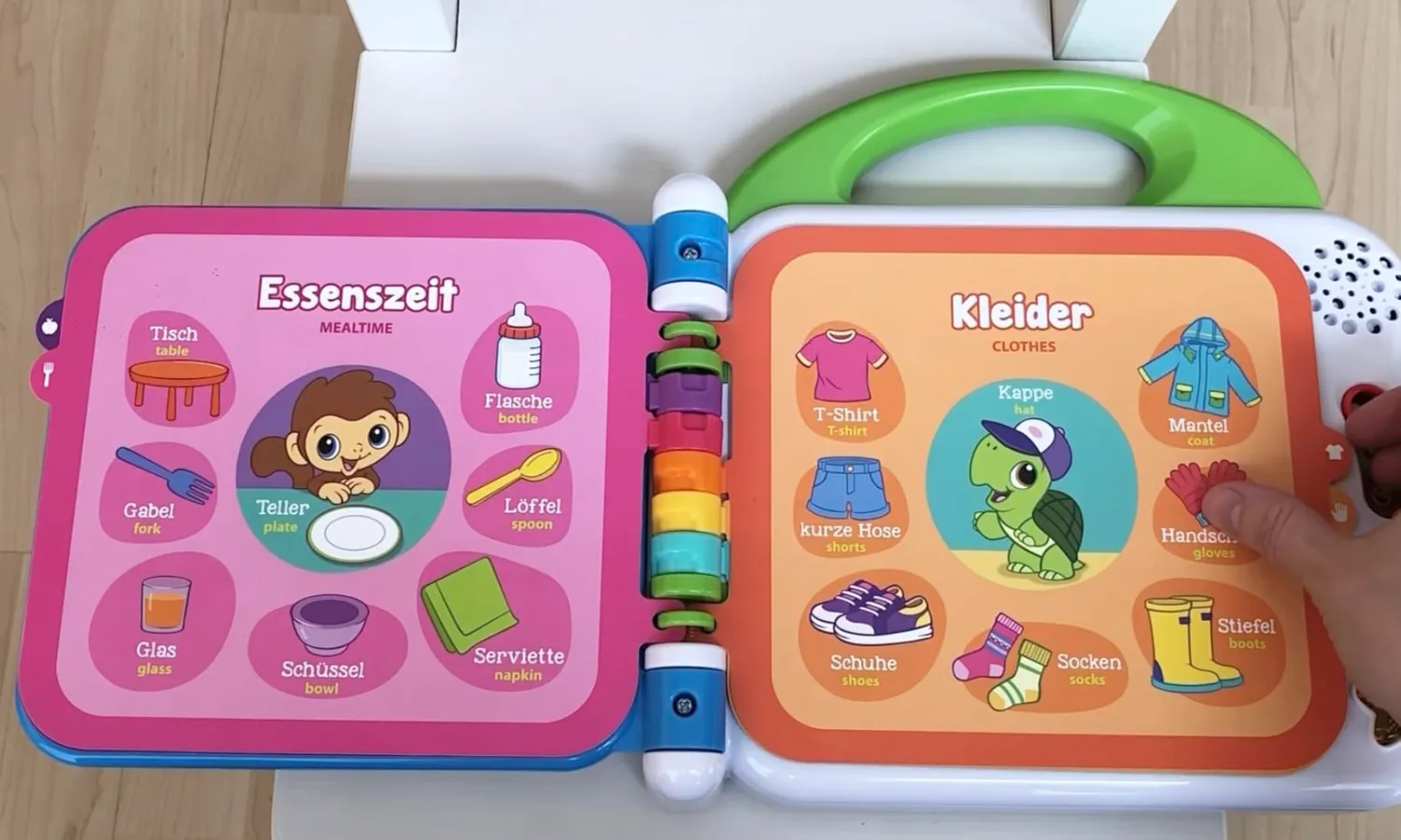 VTech Mein 100-Wörter-Buch Bilderbuch Deutsch-Englisch