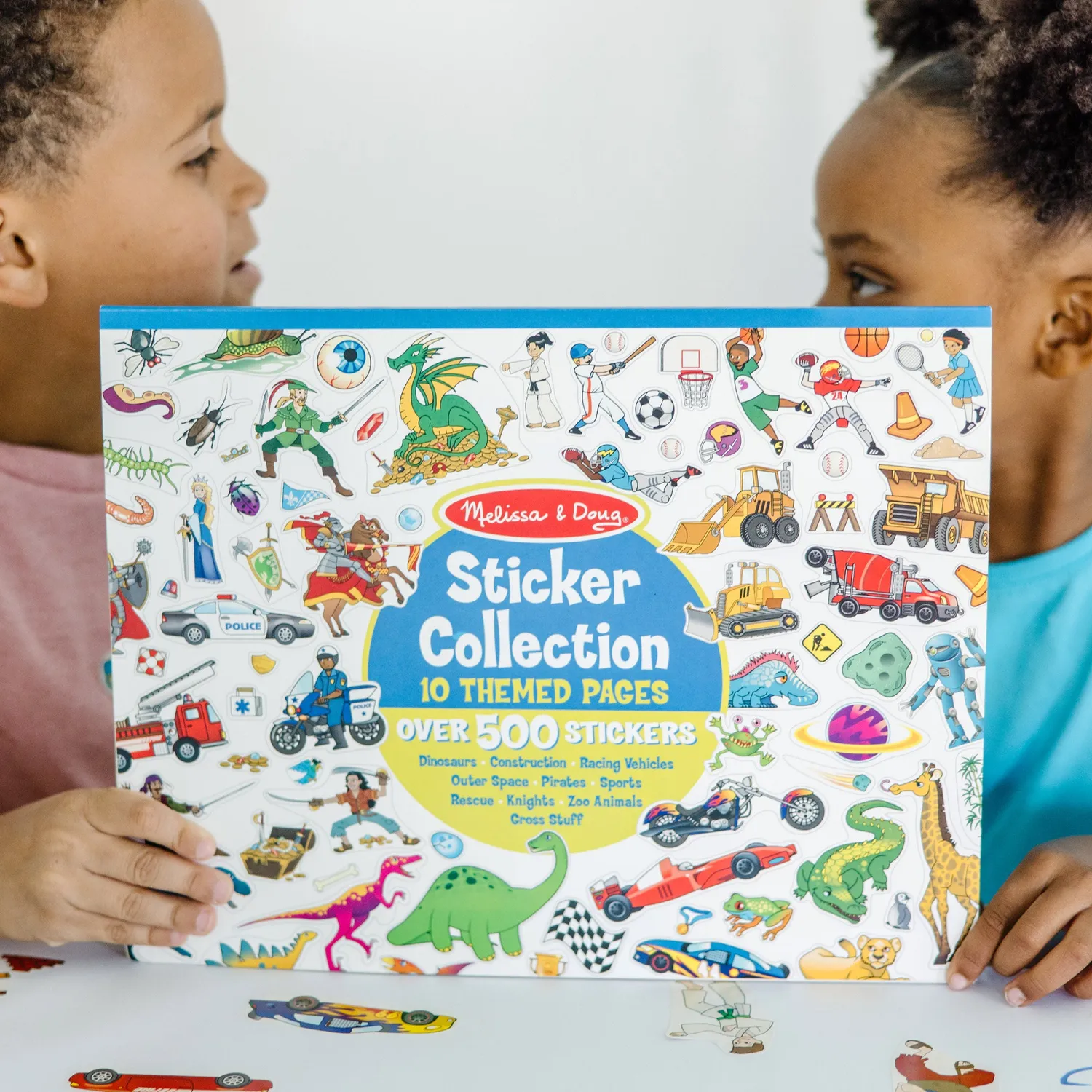 Melissa & Doug Sticker Collection Stickerbuch Dinos 500 Stück