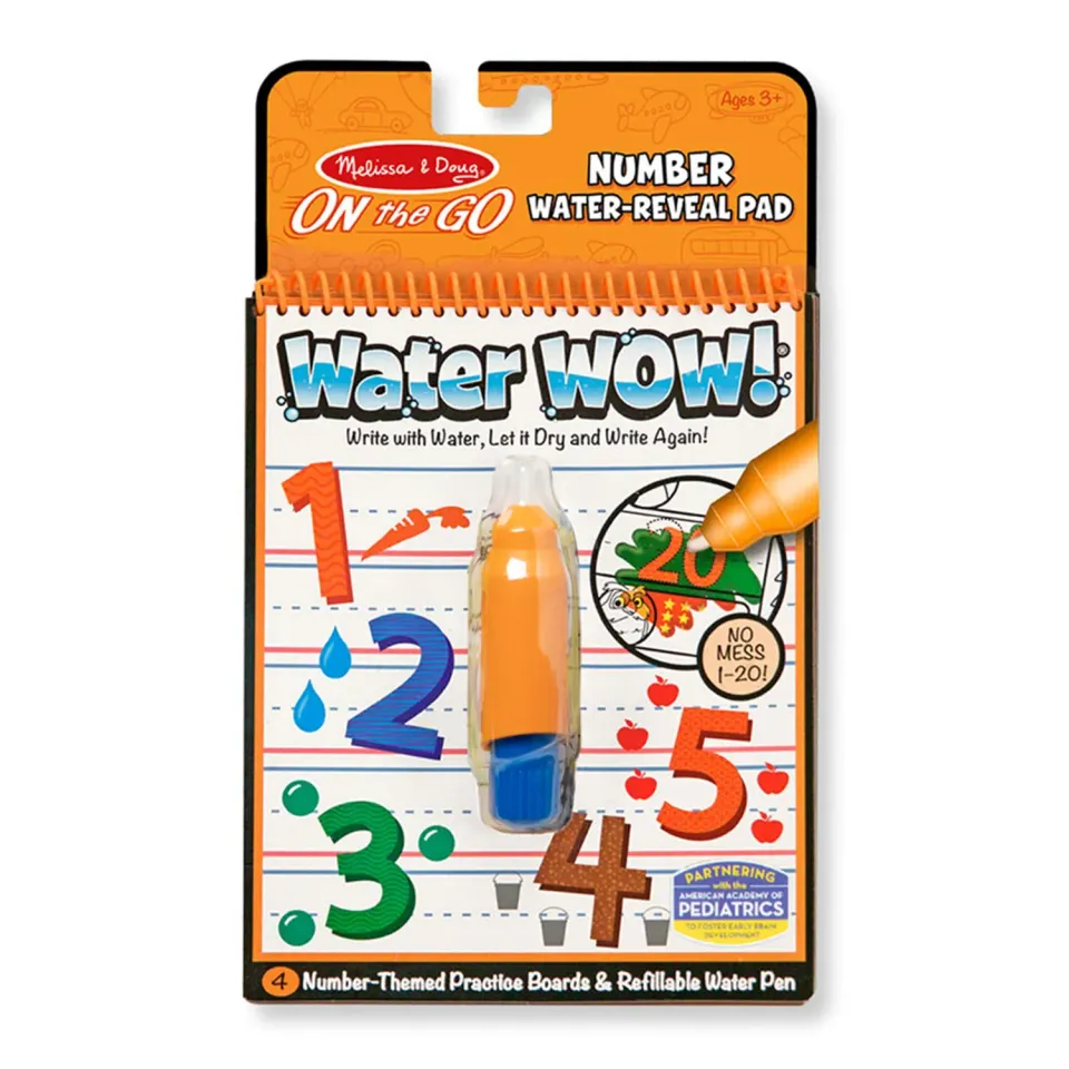 Melissa & Doug Water Wow! Numbers Wassermalbuch Zahlen