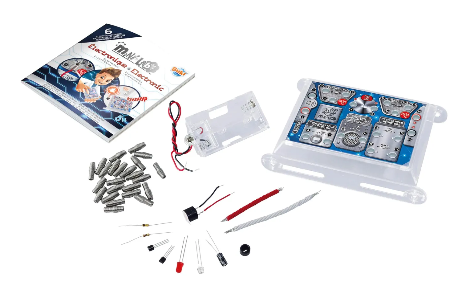 Buki 3008 Mini Lab Elektronik Baukasten ab 8 Jahren