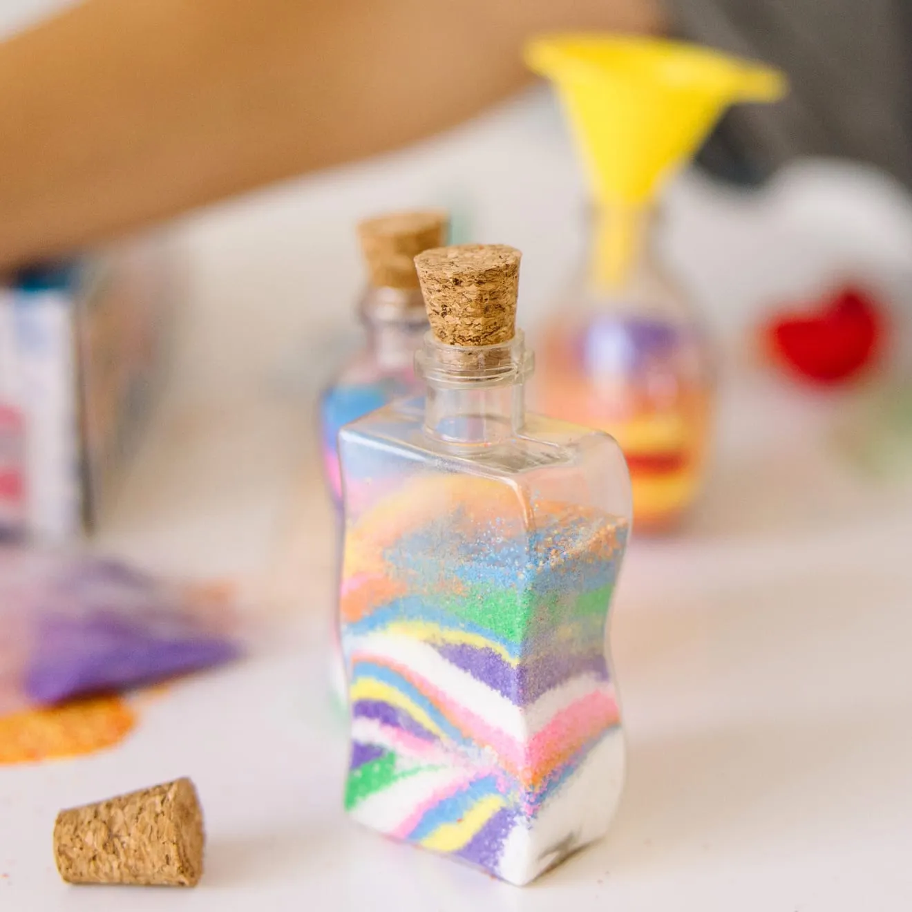 Melissa & Doug Created by Me Sand Art Bottles Bastelset Sand