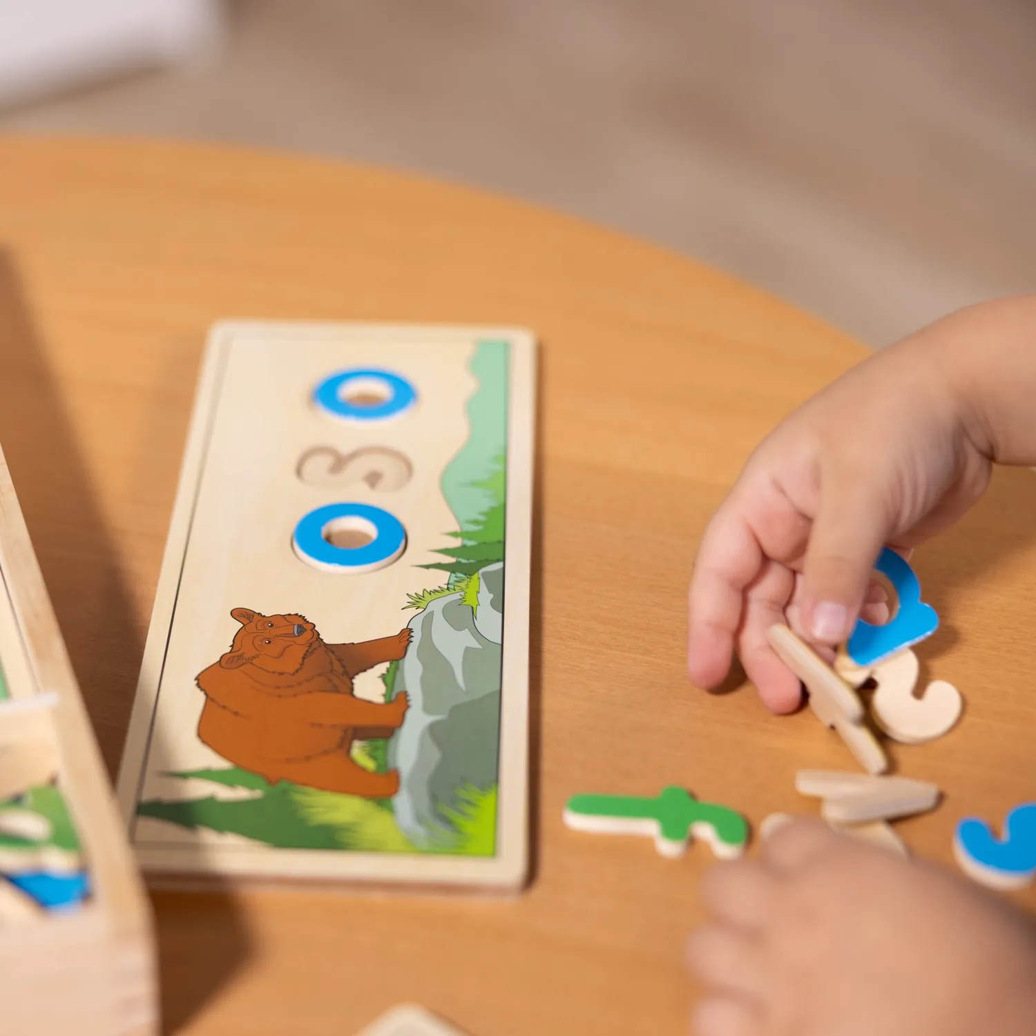 Melissa & Doug Spanish See & Spell Learning Toy Lernpuzzle