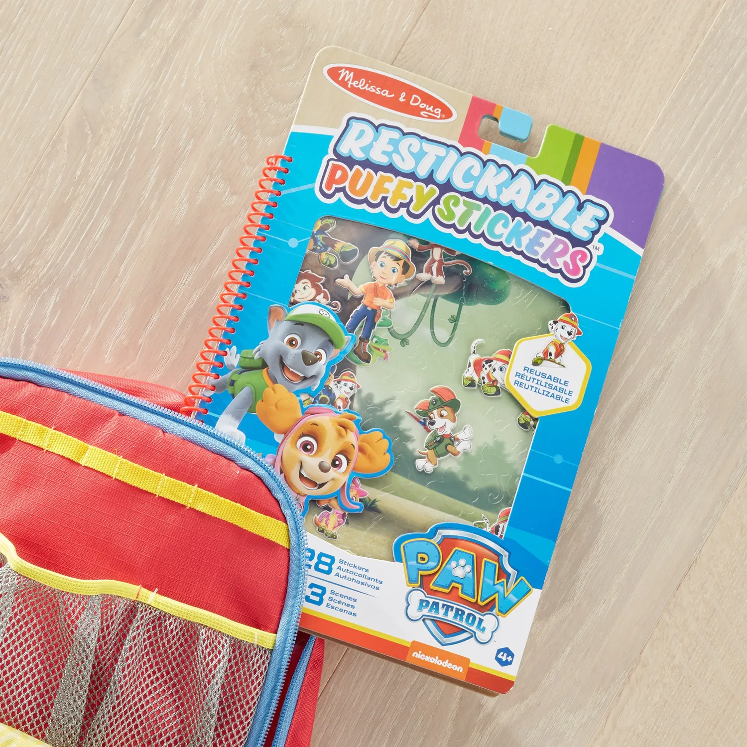 Melissa & Doug PAW Patrol Jungle Puffy-Sticker-Set 28-tlg.