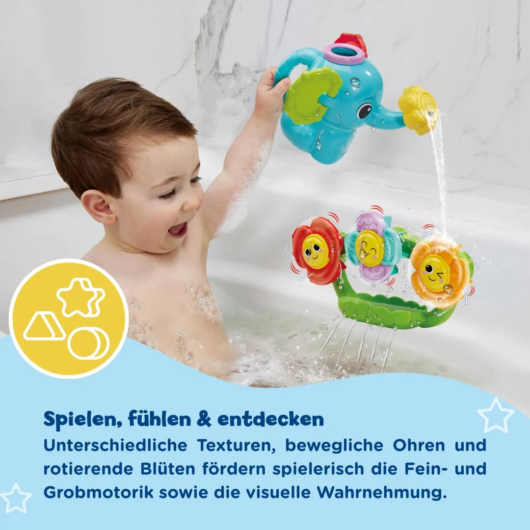 VTech Gieß-Elefant Badespielzeug Saugnapf Dreheffekt