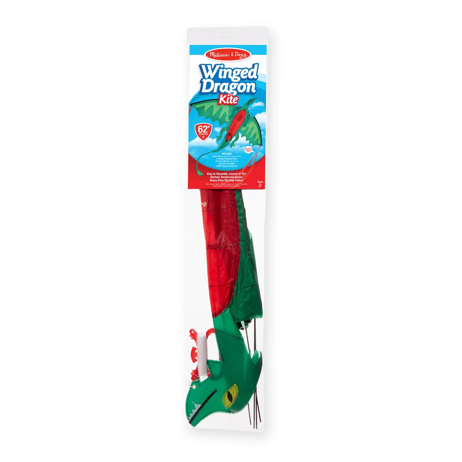 Melissa & Doug Winged Dragon Drachen 157 cm Spannweite