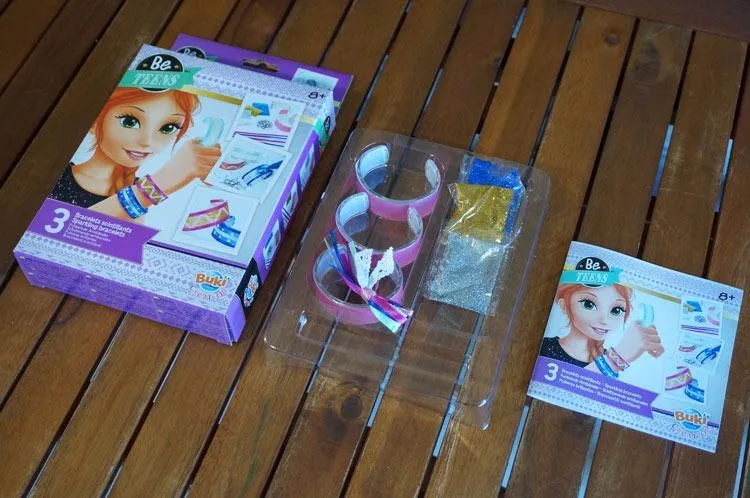 Buki France Be Teens Funkelnde Armbänder Bastelset 3 Stück