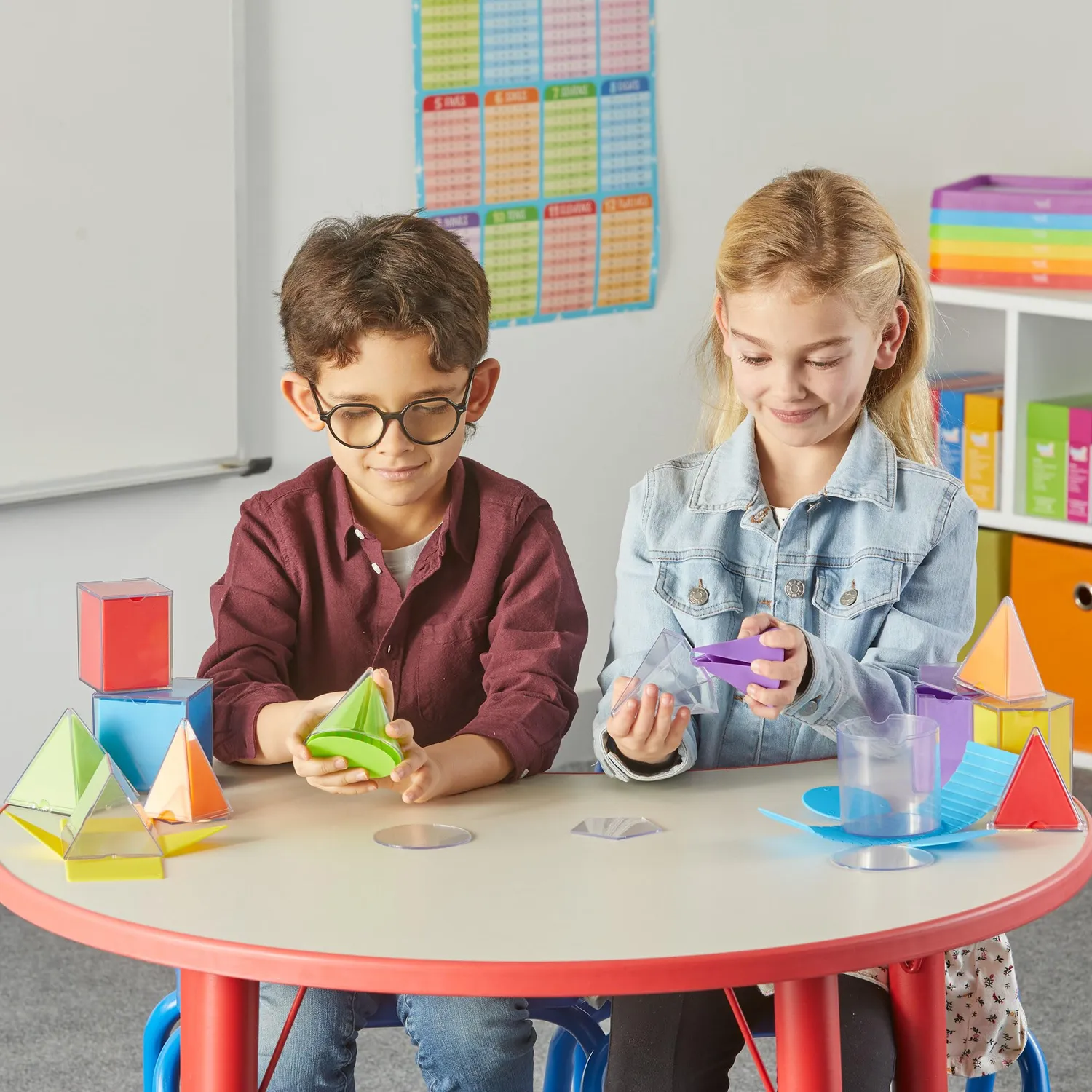 Learning Resources Geometrische Formen Set faltbar 24-tlg ab 7