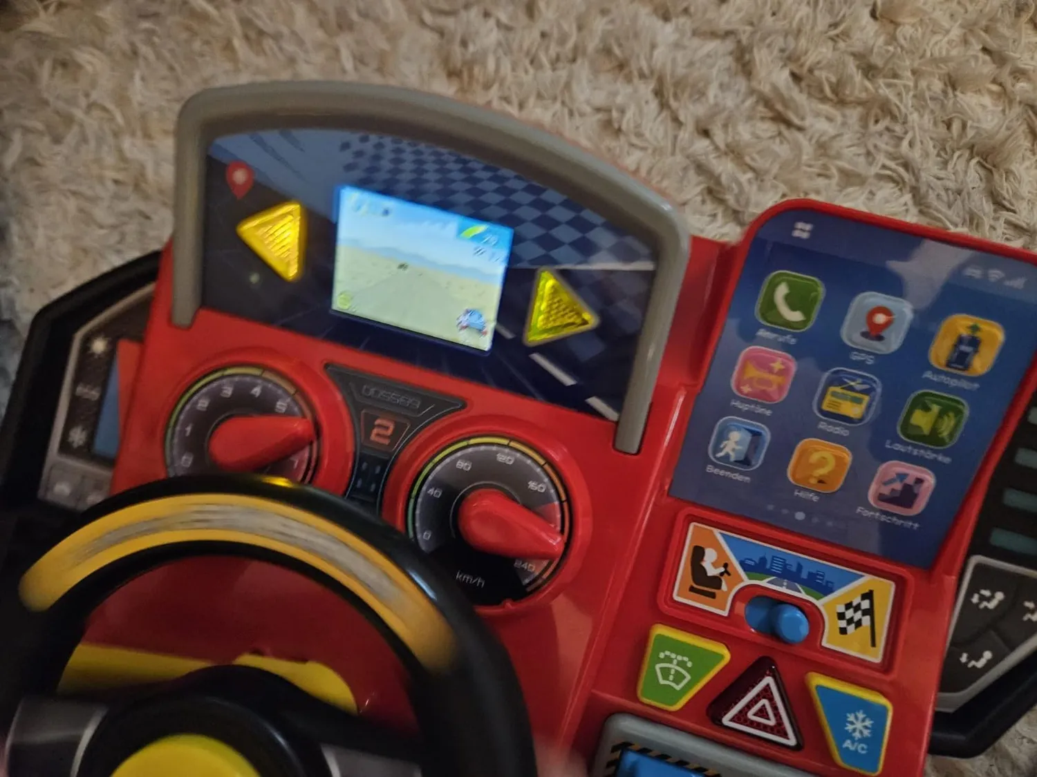 VTech Abenteuer Lernlenkrad LCD-Steuer 3-7 Jahre