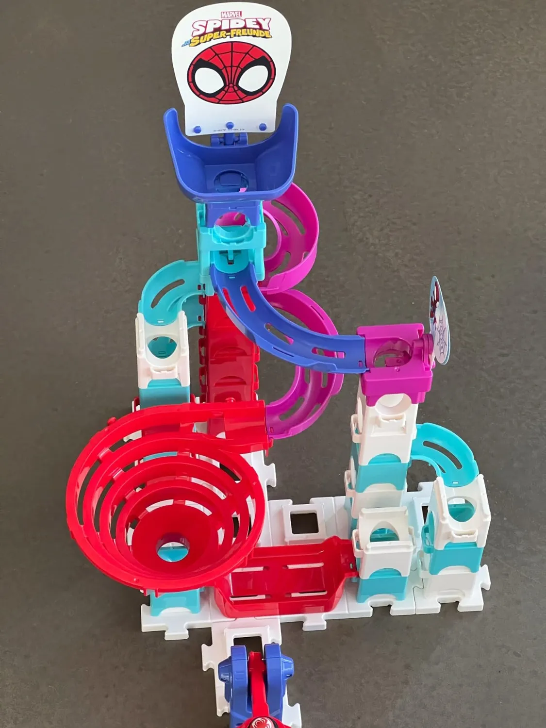 VTech Marble Rush Spidey Super Spin Challenge SP300 Murmelbahn