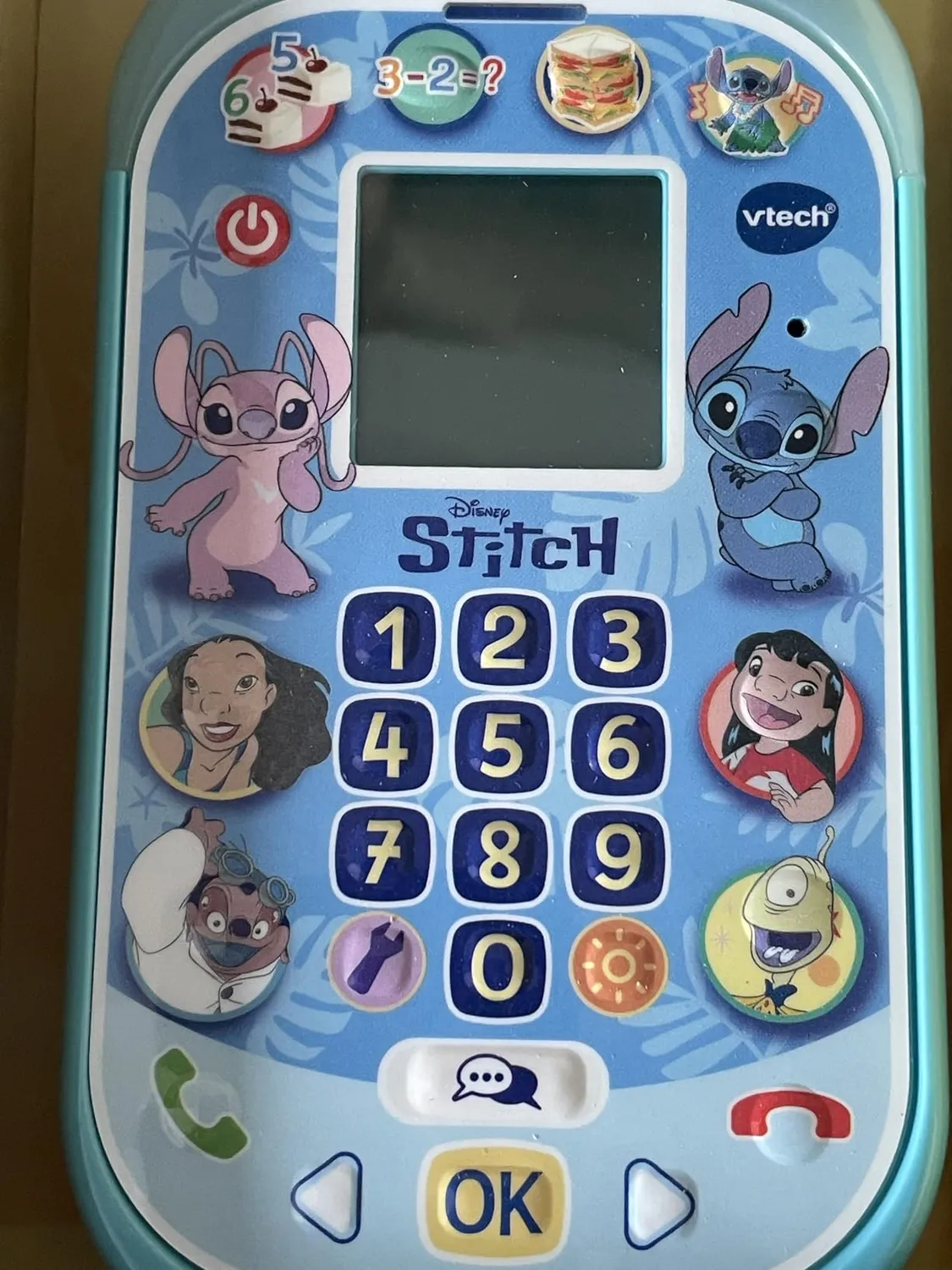 VTech Stitch Lern-Smartphone Französisch Lernspiel