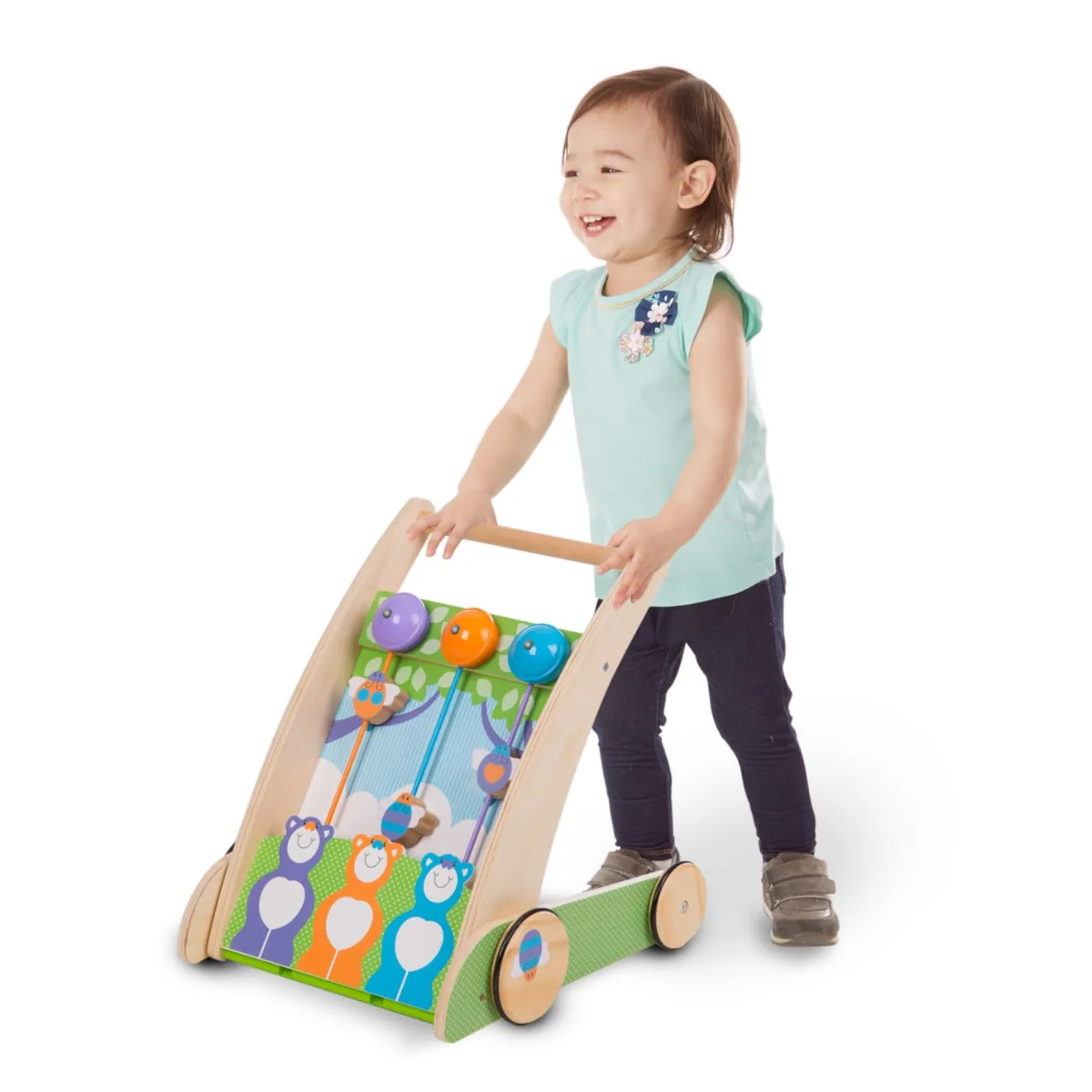 Melissa & Doug Ring Ding Forest Friends Schiebespielzeug