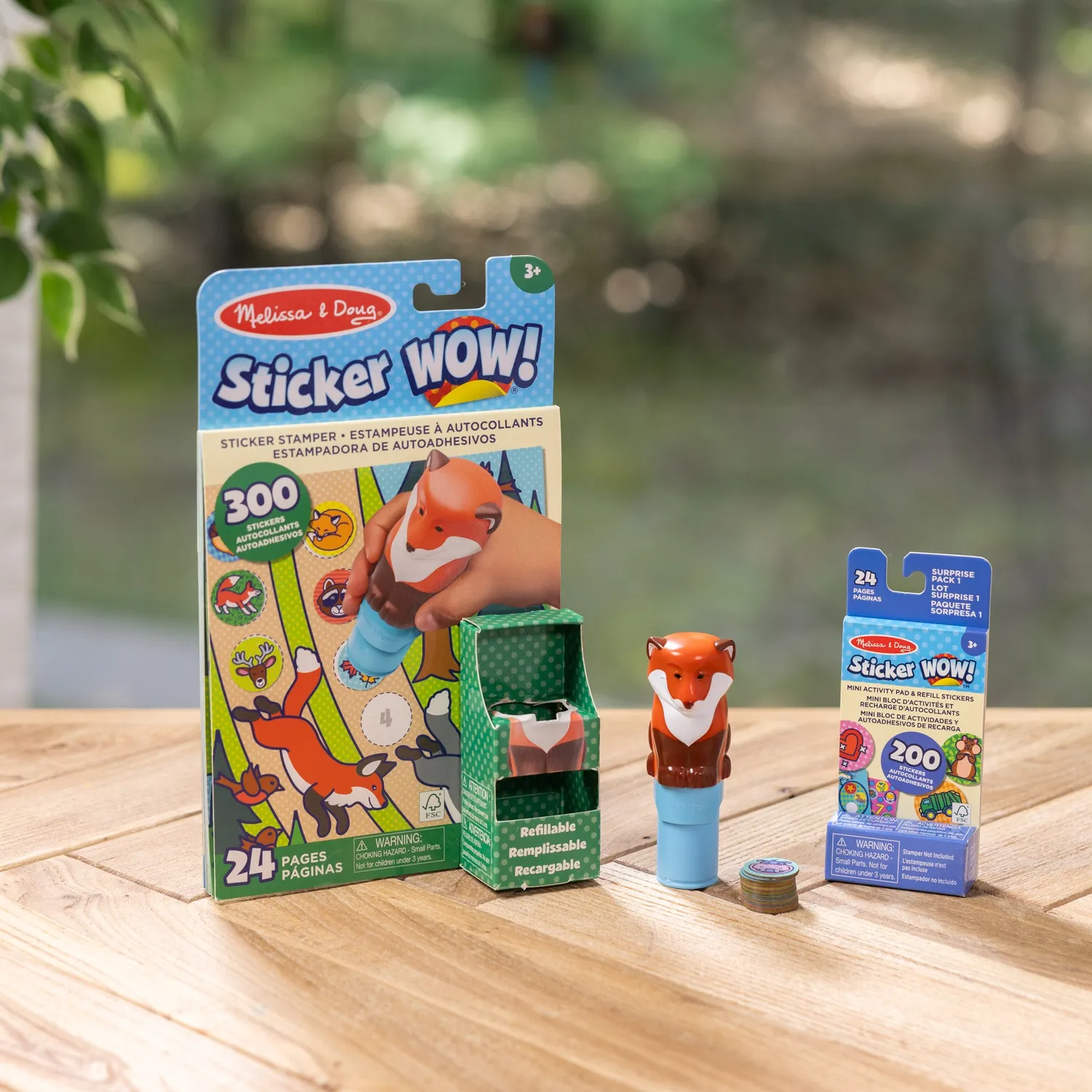 Melissa & Doug Sticker WOW! Fuchs Sticker-Set 500 Teile