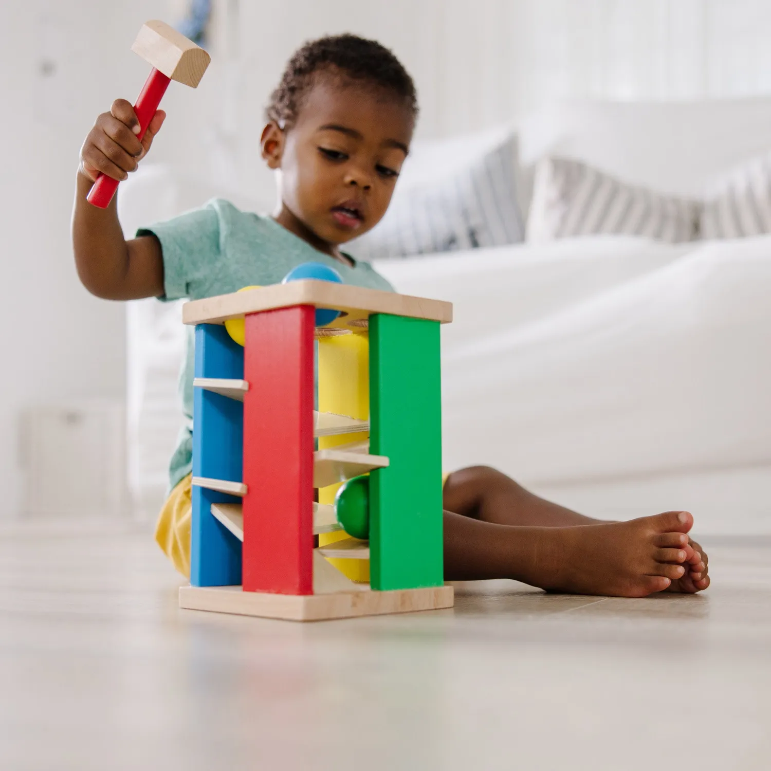 Melissa & Doug Pound & Roll Tower Kugelbahn Holz