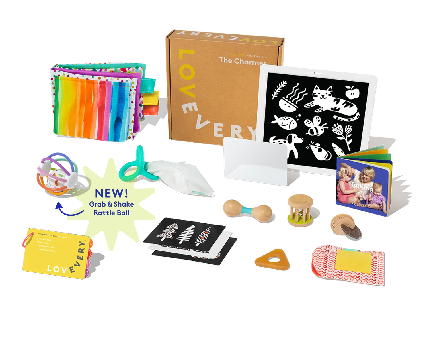 Lovevery Charmeur-Set Spielset Deutsch für Babys