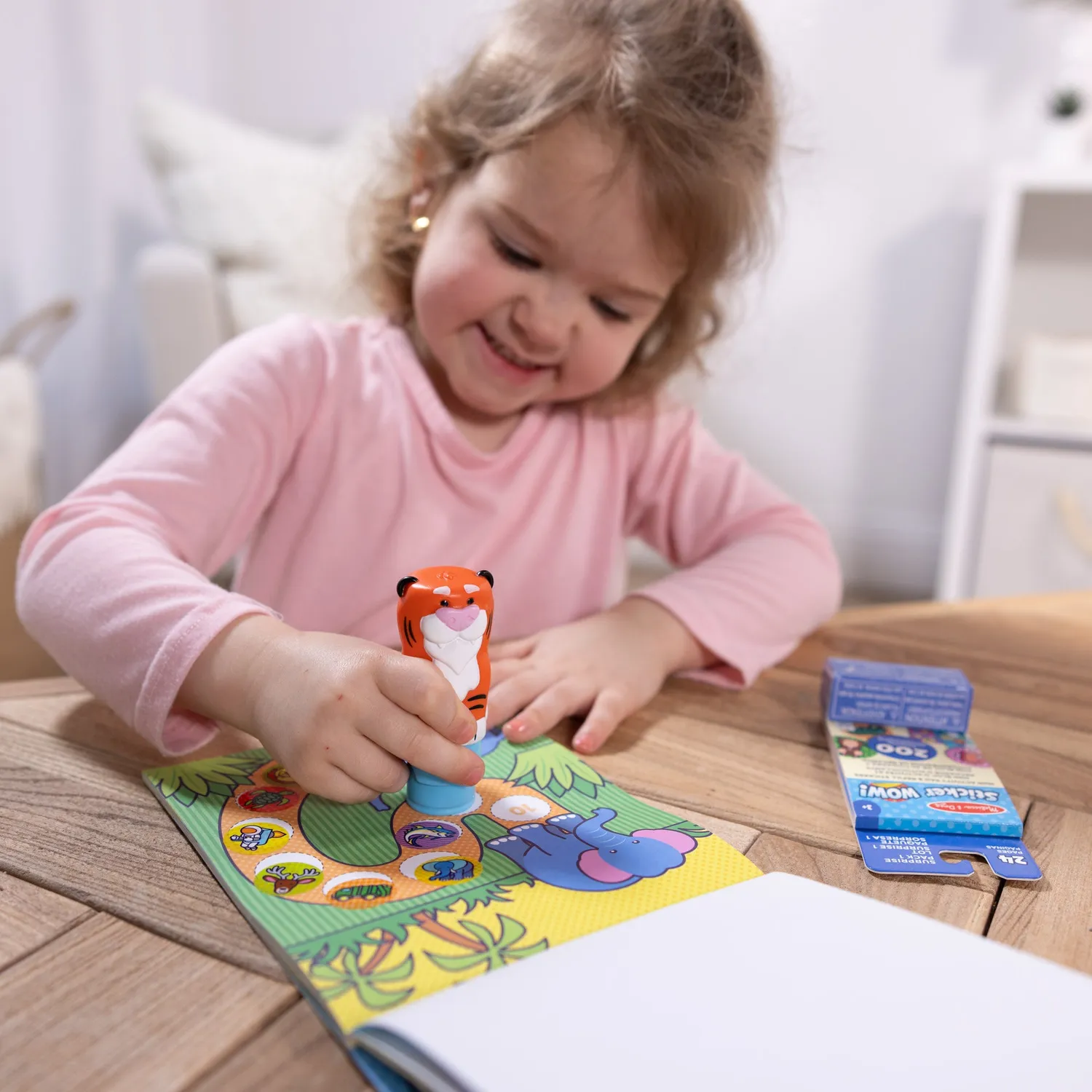 Melissa & Doug Sticker WOW Tiger Sticker-Set 500-tlg ab 3 Jahre
