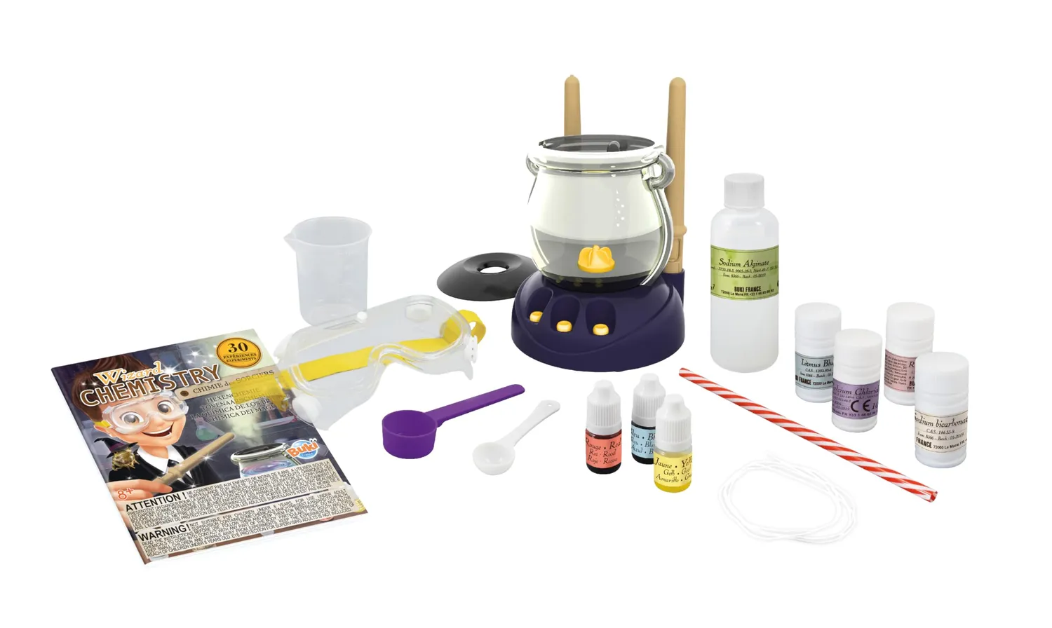 Buki Hexenchemie 8366 Experimentierkasten 30 Experimente