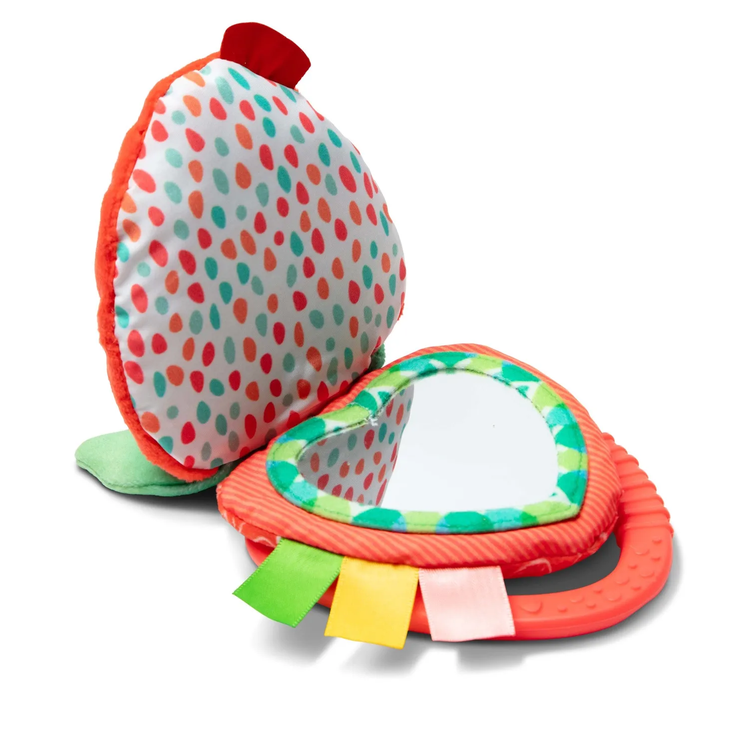 Melissa & Doug Peek-a-Boo Berry Anhängspielzeug Erdbeere 3-teilig