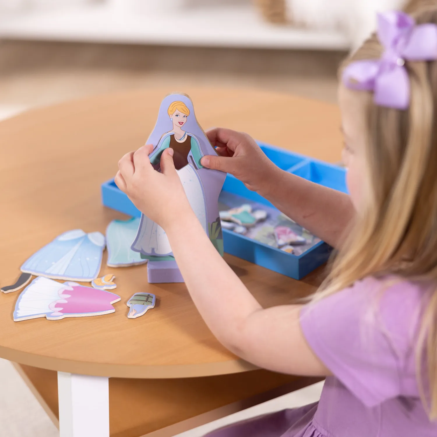 Melissa & Doug Disney Cinderella Magnetspiel Holz 30-teilig
