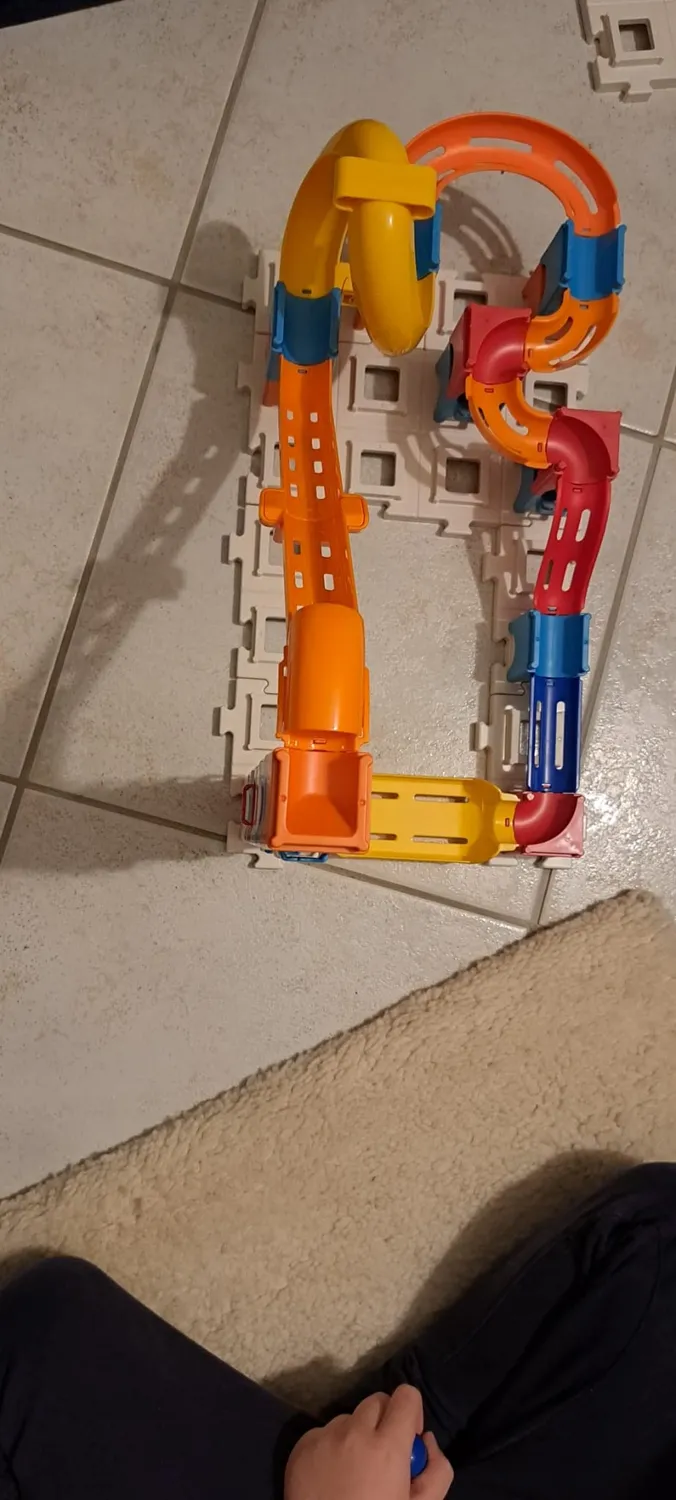 Vtech Marble Rush Racing Set M200 E Kugelbahn 73-teilig mit Sound