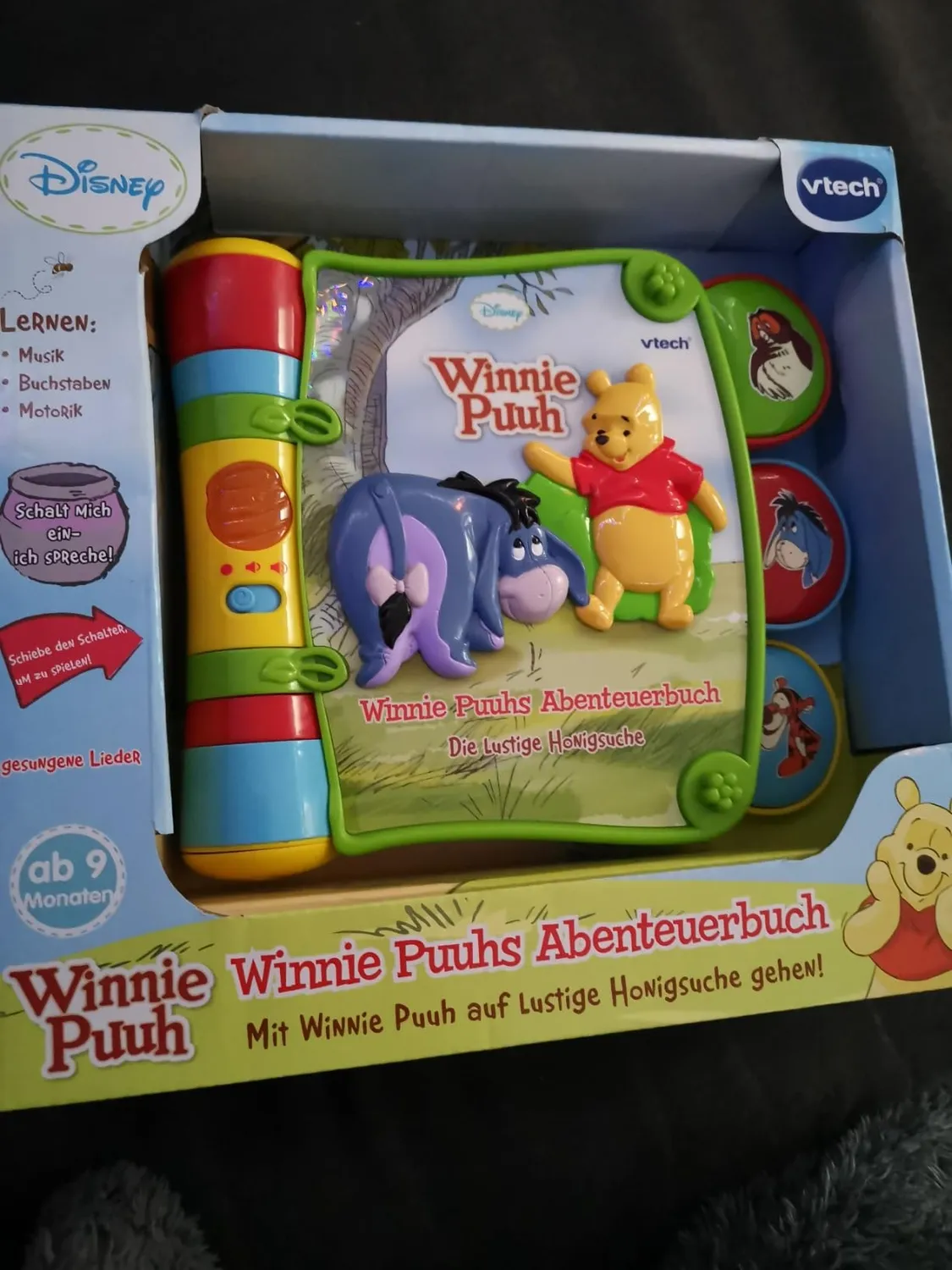 VTech Winnie Puuhs Abenteuerbuch Honigsuche Lernbuch interaktiv
