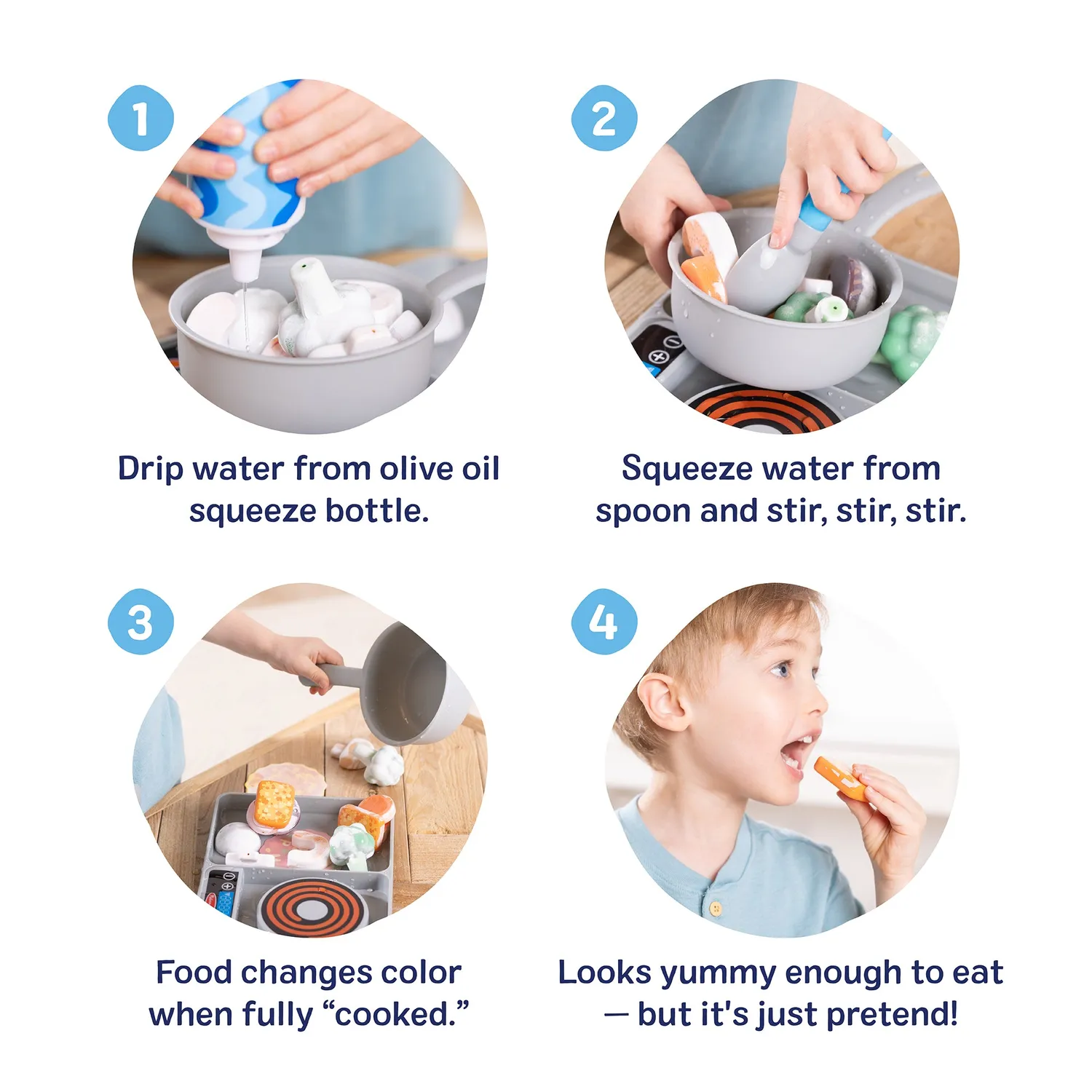 Melissa & Doug Cook Up Fun Rollenspiel-Set Küche 2-teilig