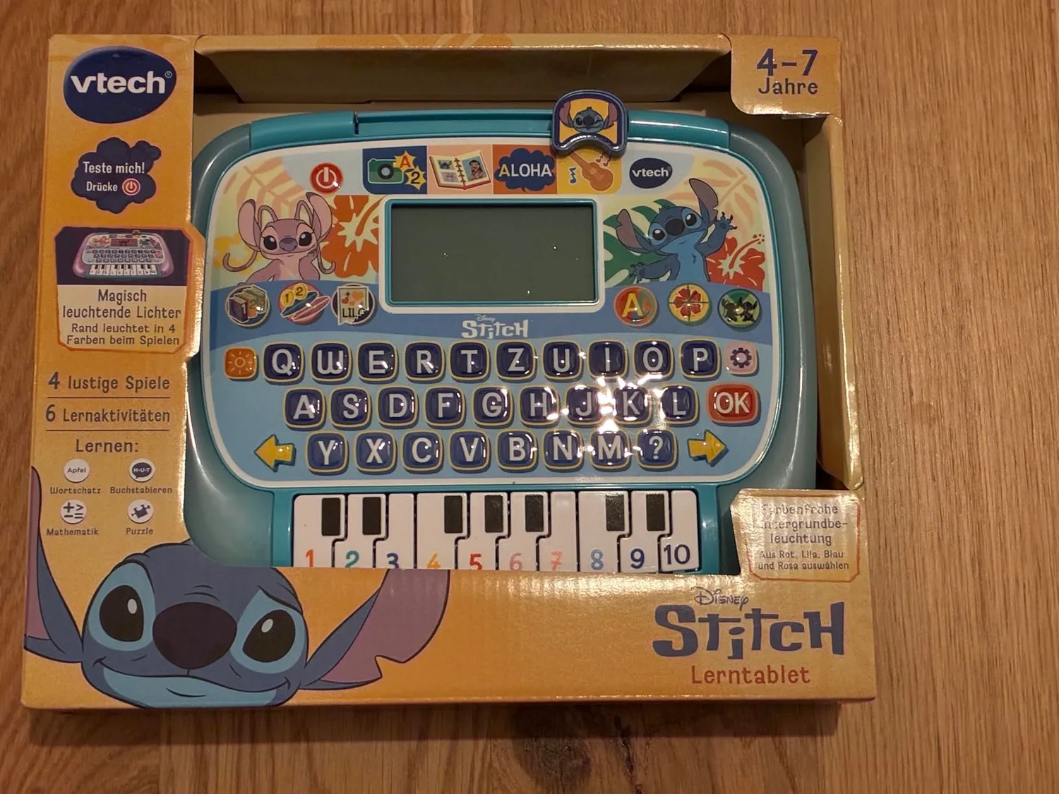 VTech Stitch Lerntablet 80-586104 Klavier 4-7 Jahre