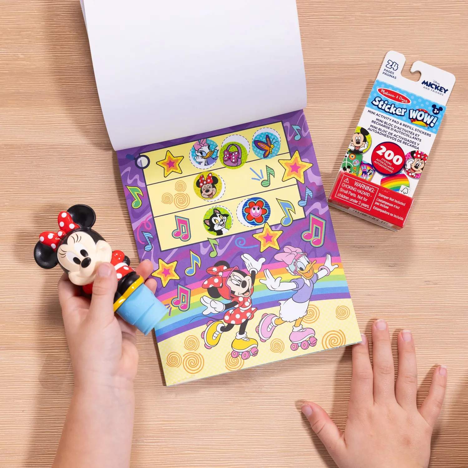 Melissa & Doug Sticker WOW Minnie Mouse Sticker-Set 500 Sticker