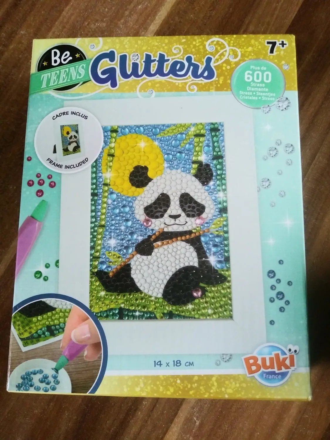 Buki Be Teens DP002 Glitzerbild Traditionell