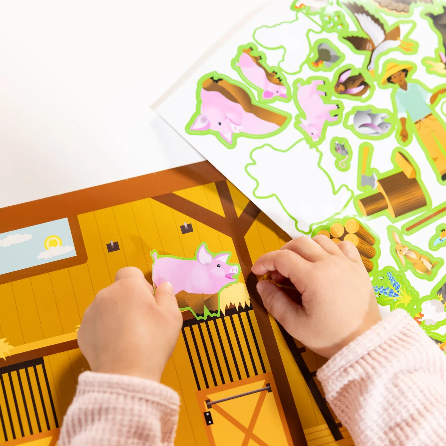 Melissa & Doug Sticker Pad Farm Stickerbuch 280 Sticker Bauernhof