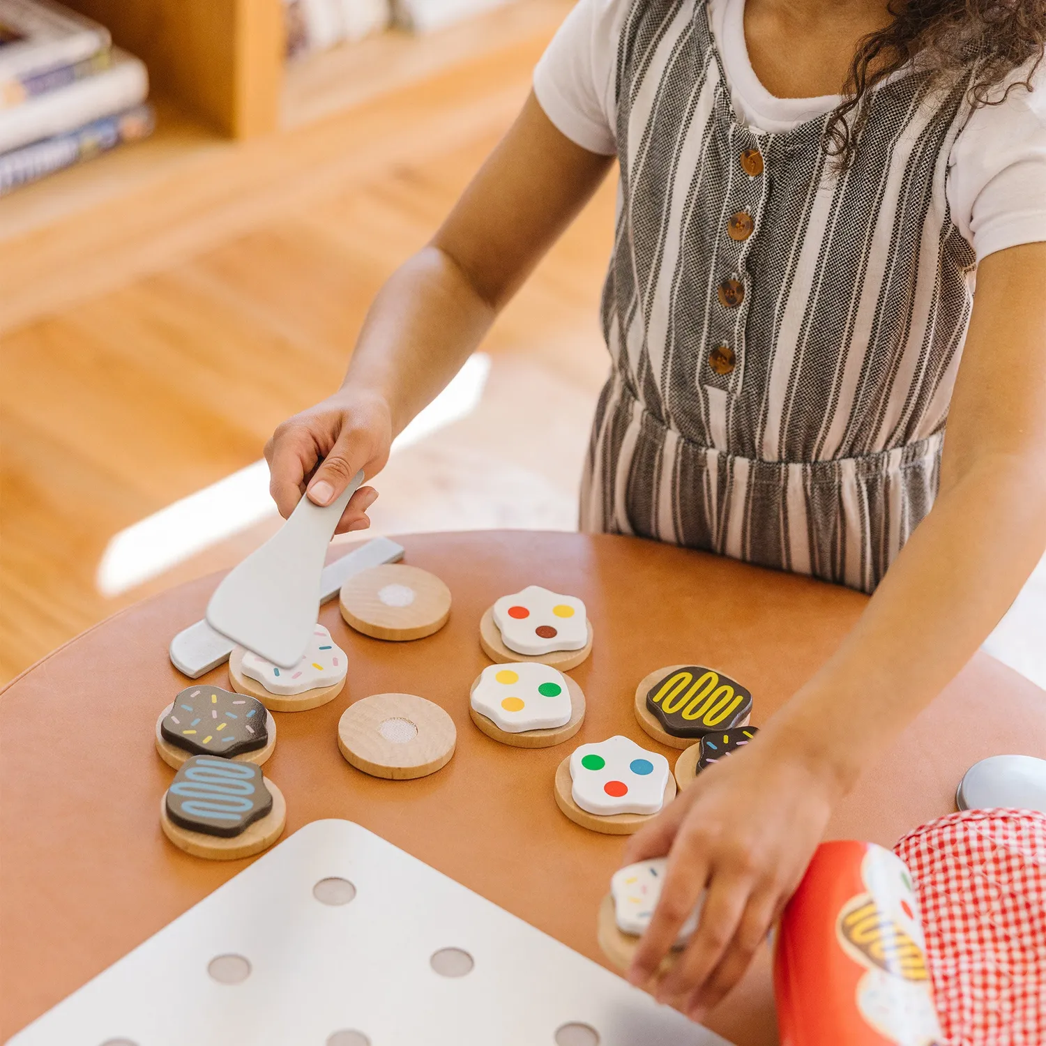 Melissa & Doug Slice & Bake Cookie Set Spielküche Holz 29 Teile