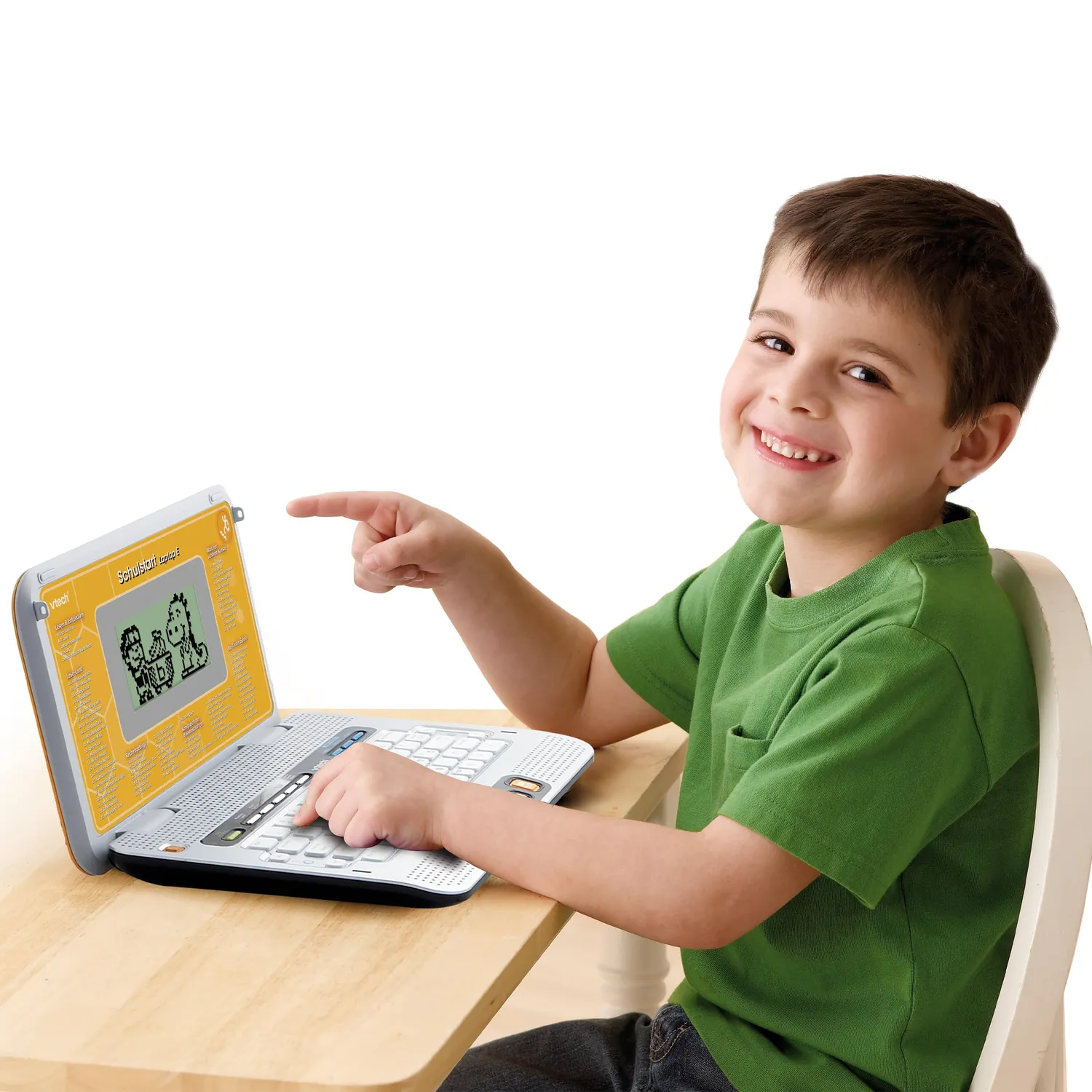 VTech Schulstart Laptop E Kinderlaptop 160 Spiele zweisprachig