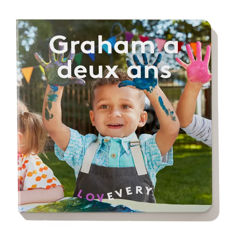 Lovevery Play Kits Graham Pappbuch 2 Jahre französisch