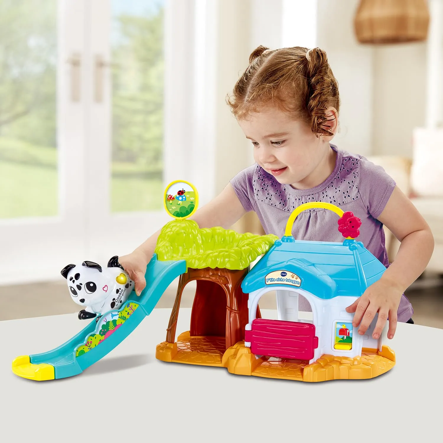 VTech Tut Tut Animo Hundehütte Rutsche mit Cookie Hund