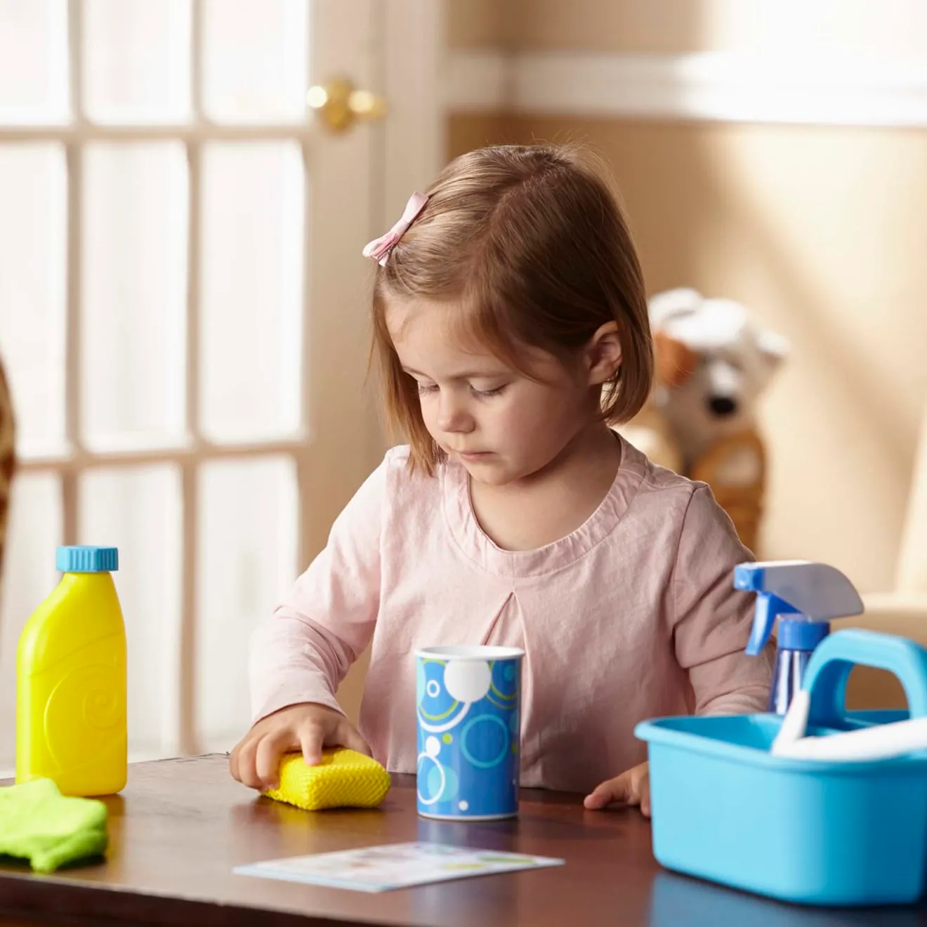 Melissa & Doug Let's Play House Spray Squirt Squeegee Putzset 9-tlg