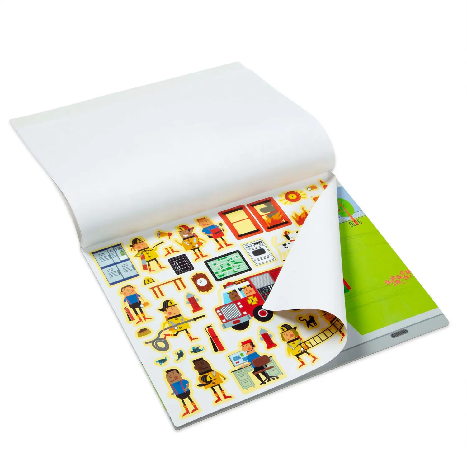 Melissa & Doug My Town Stickerbuch wiederverwendbar 200 Sticker