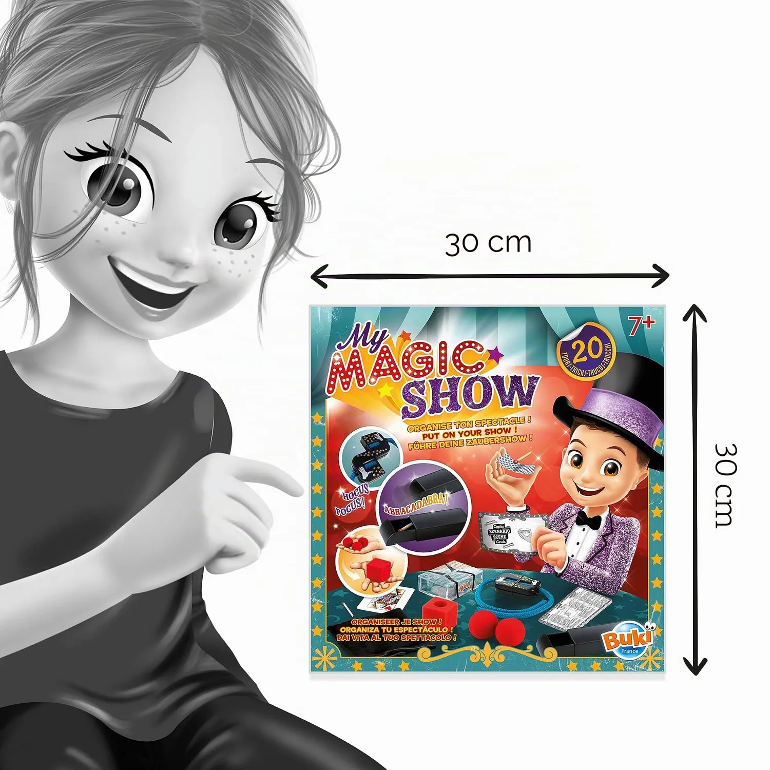 Buki France 6060 My Magic Show Zauberkasten ab 7 Jahren