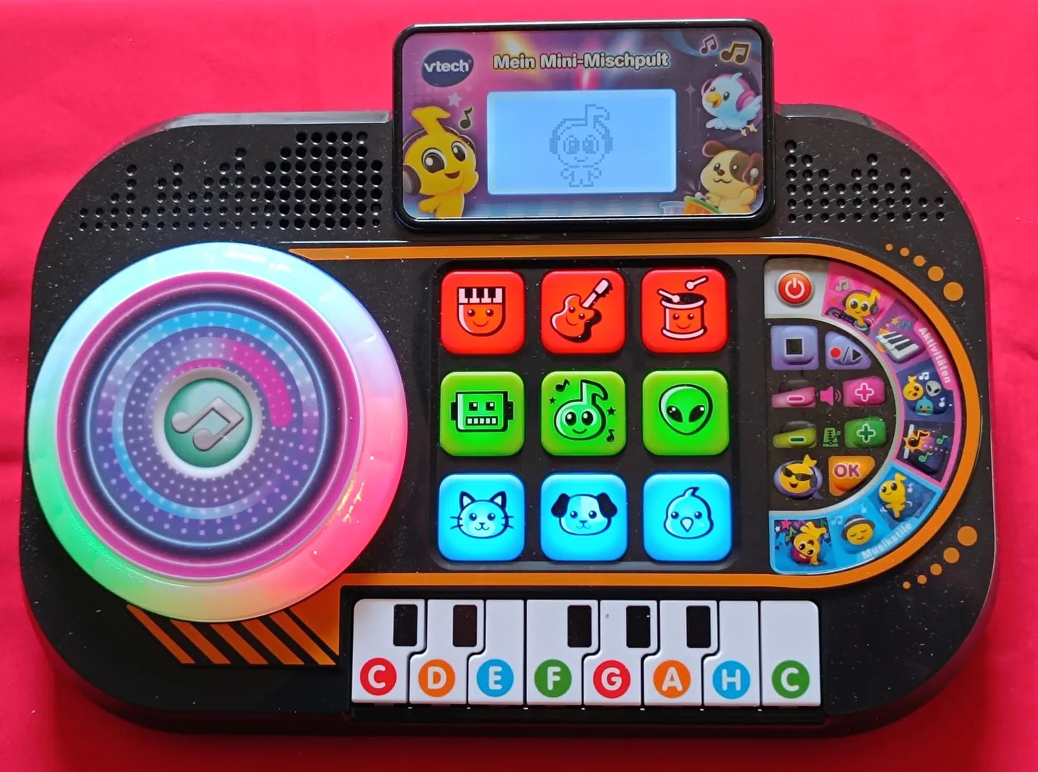 VTech Mini-Mischpult DJ-Pult Turntable für Kinder 3-7