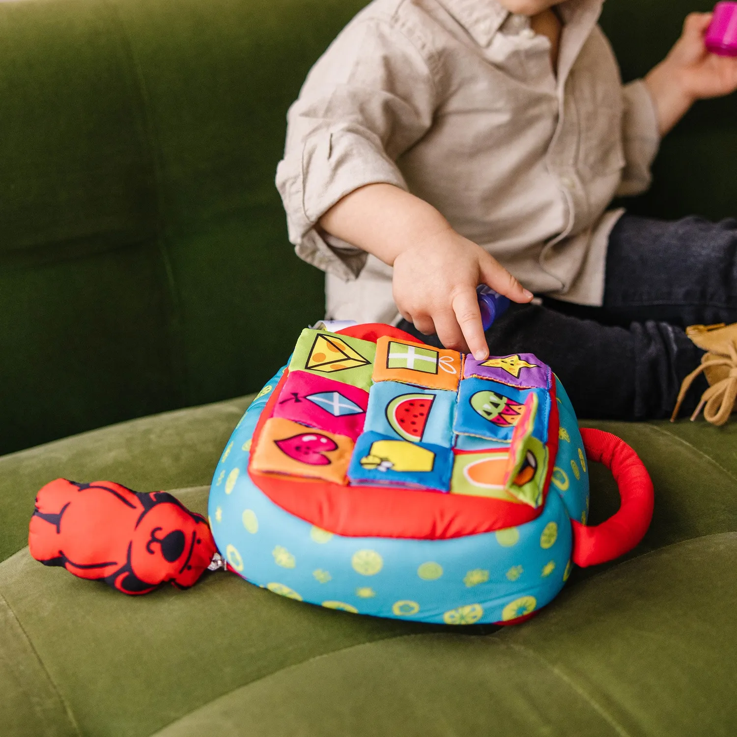 Melissa & Doug K's Kids Take-Along Shape Sorter Formensortierer Baby
