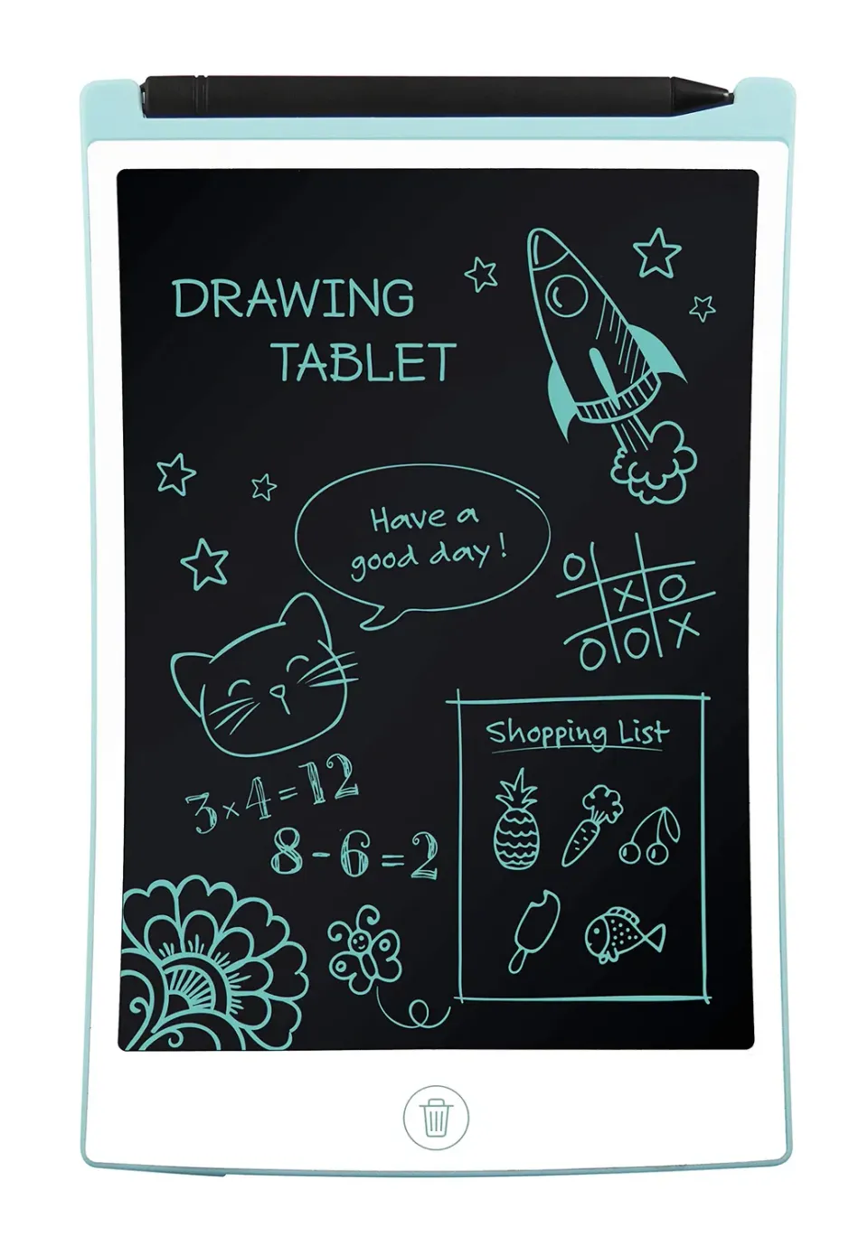 Buki France TD001 Mal-Tablet LCD-Zeichentablett mit Stift