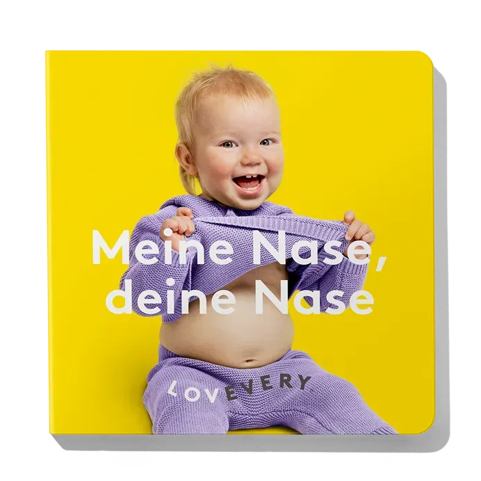 Lovevery Senser Meine Nase deine Nase Bilderbuch
