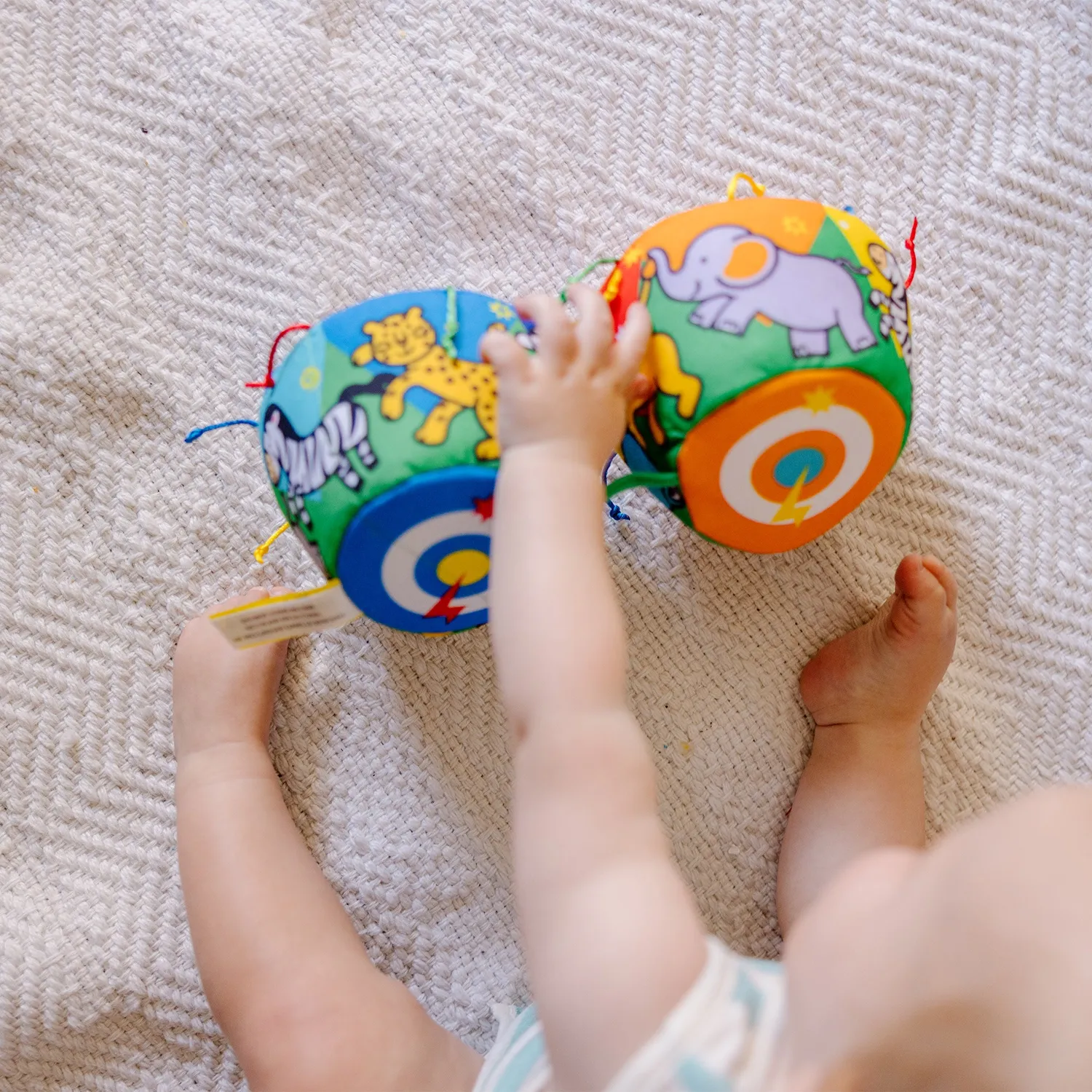 Melissa & Doug K's Kids Musical Bongos Babytrommel Stoff
