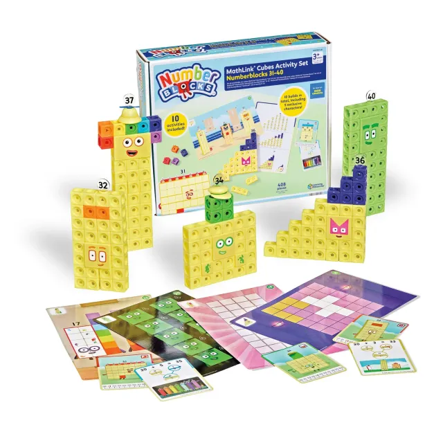 Learning Resources Numberblocks 31-40 MathLink Set