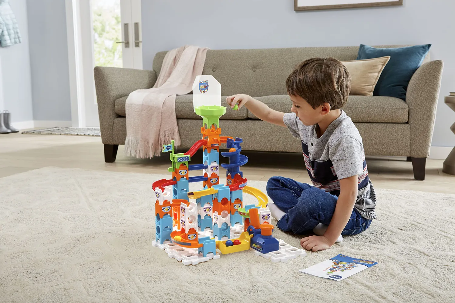 VTech Marble Rush Adventure S100 Murmelbahn 62 Teile ab 4 Jahre