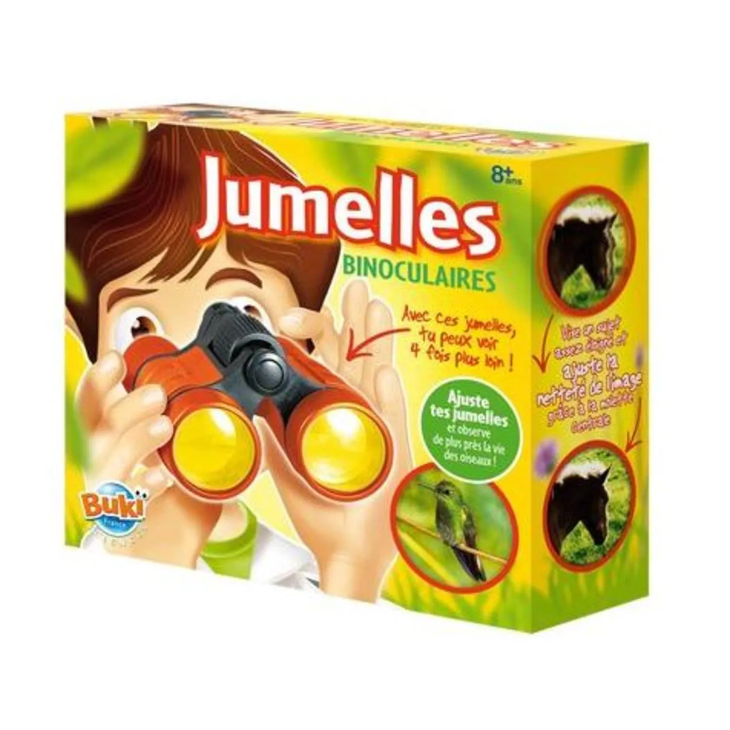 Buki France Kinderfernglas 4x32 mm Fernglas ab 6 Jahren