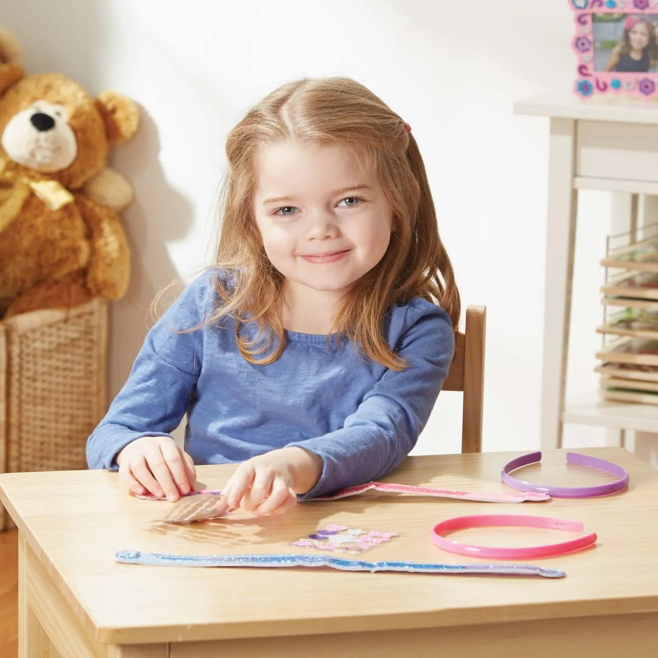 Melissa & Doug Created by Me Haarreif Bastelset 2er